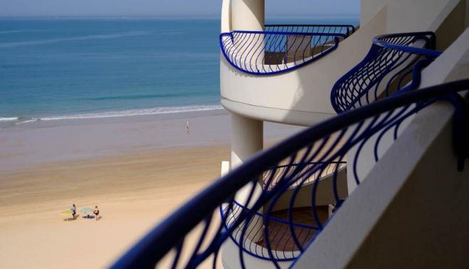 El hotel Playa Victoria de Cádiz, en una imagen de archivo.