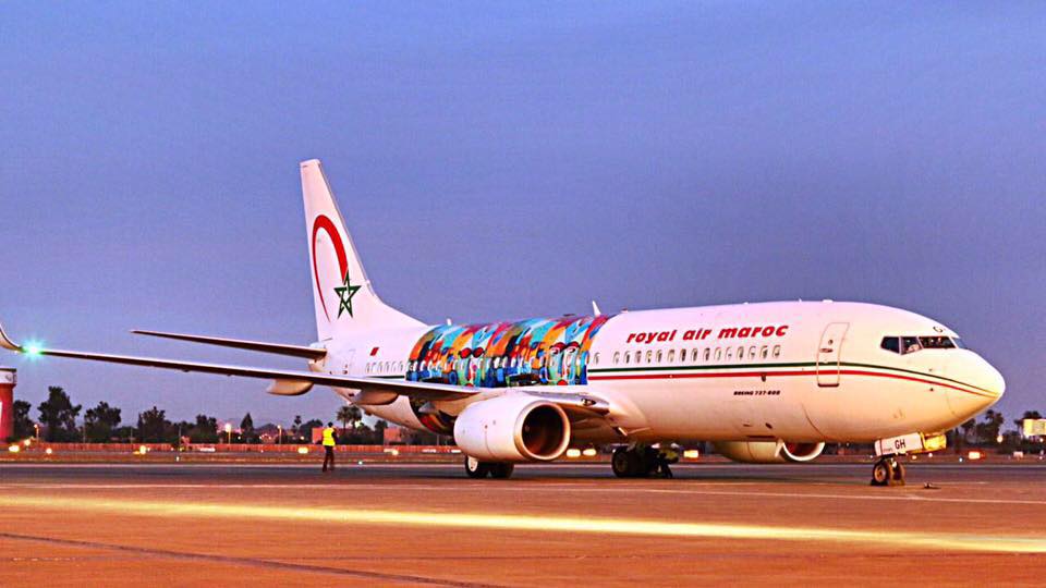 Un vuelo de Royal Air Maroc.