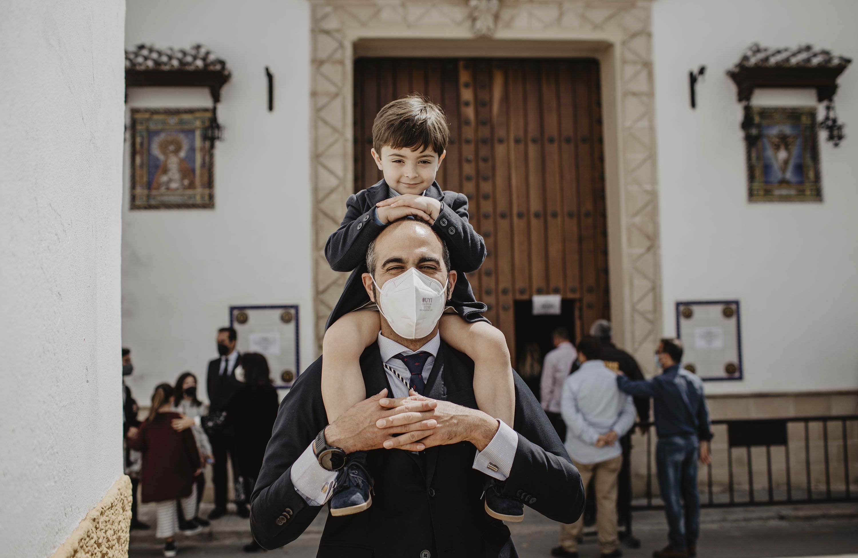 Pepe Márquez padre y Pepe Márquez hijo, este viernes. Pepe Márquez padre y Pepe Márquez hijo, este viernes.