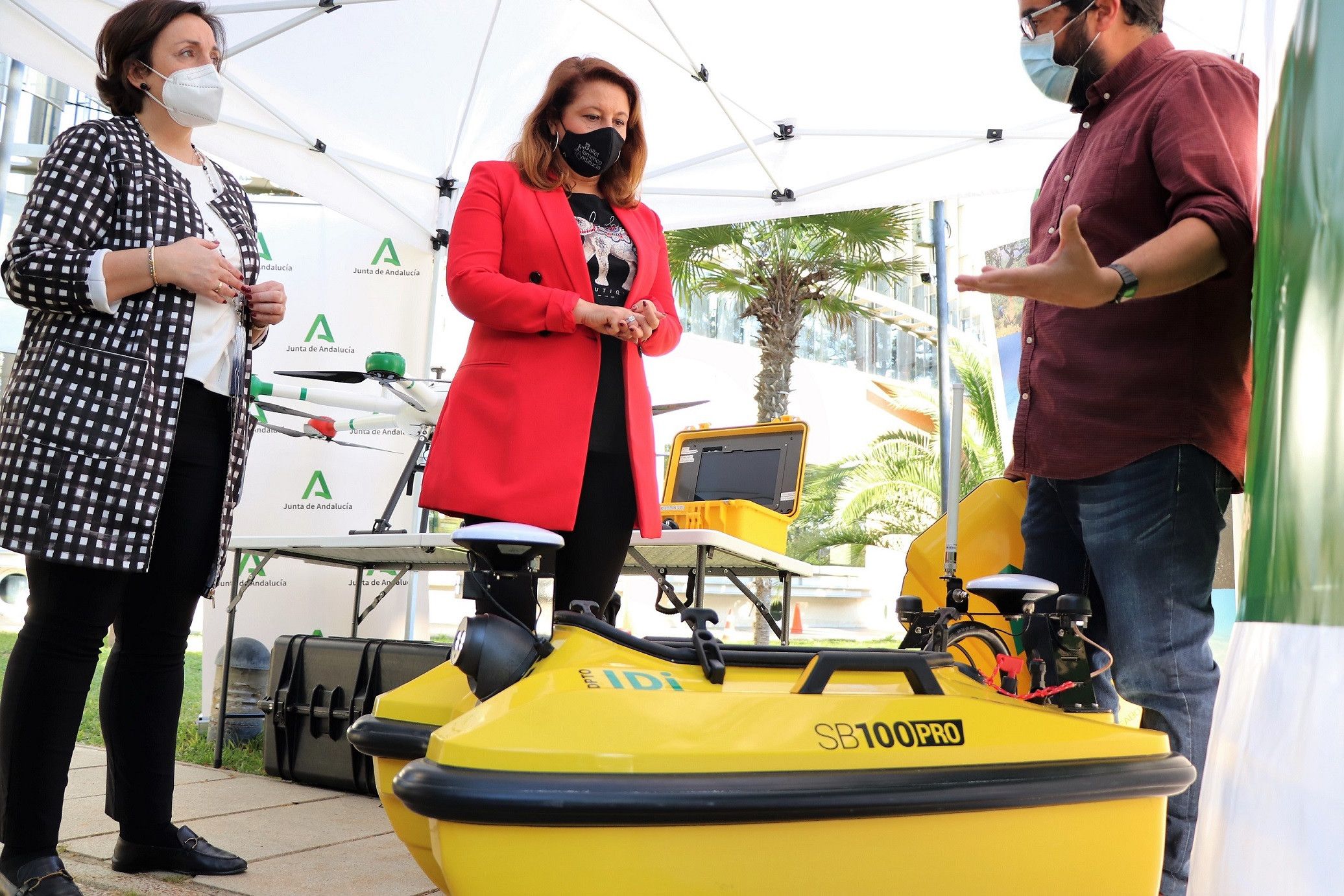 Los nuevos elementos para realizar los trabajos.