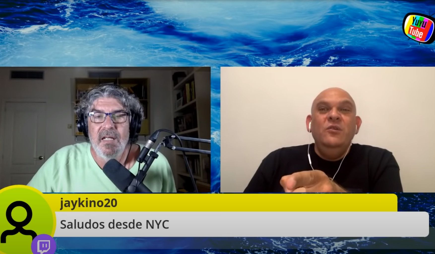 José Guerrero y Luis Lara, durante el programa en el que han hablado de la anécdota con Xavi.