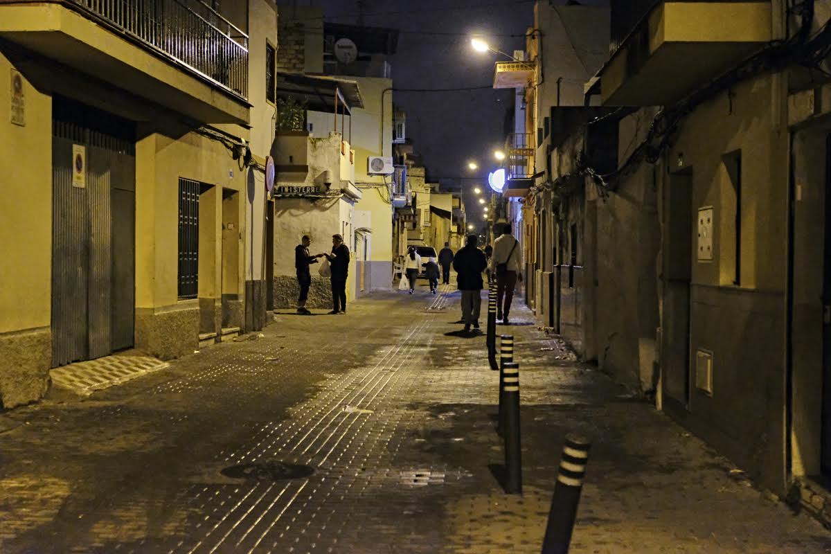 El barrio de Su Eminencia, en Sevilla, uno de los más afectados en Andalucía.