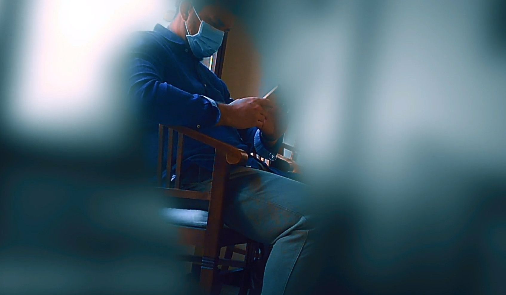 Un momento del reportaje de la 'RTL'.