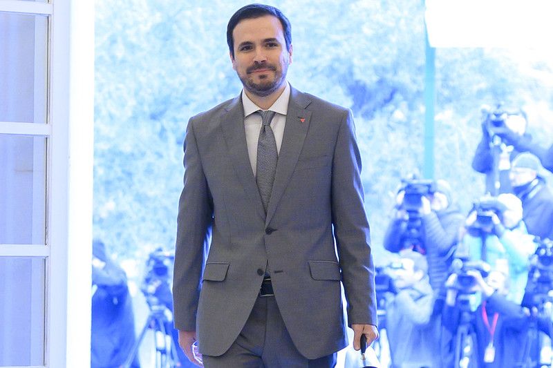 El ministro de Consumo, Alberto Garzón, posible candidato de Unidas Podemos en Andalucía.