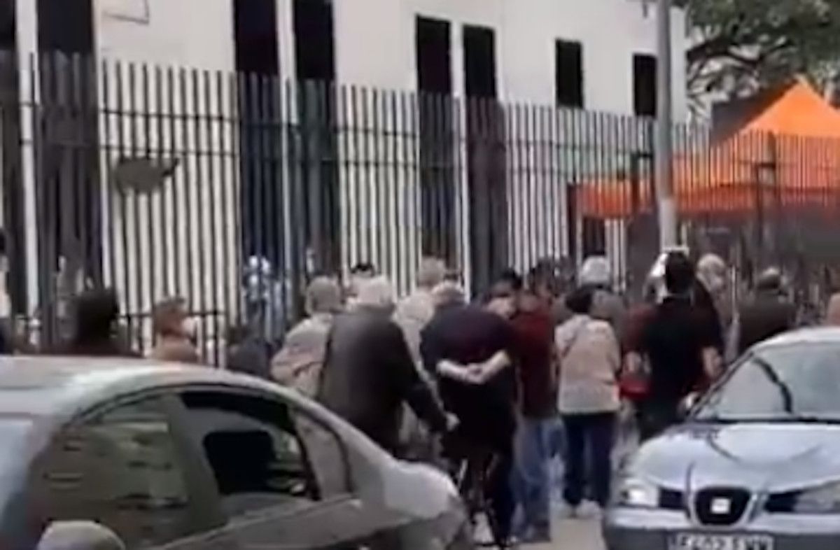 Vacunación en Viapol, Sevilla.