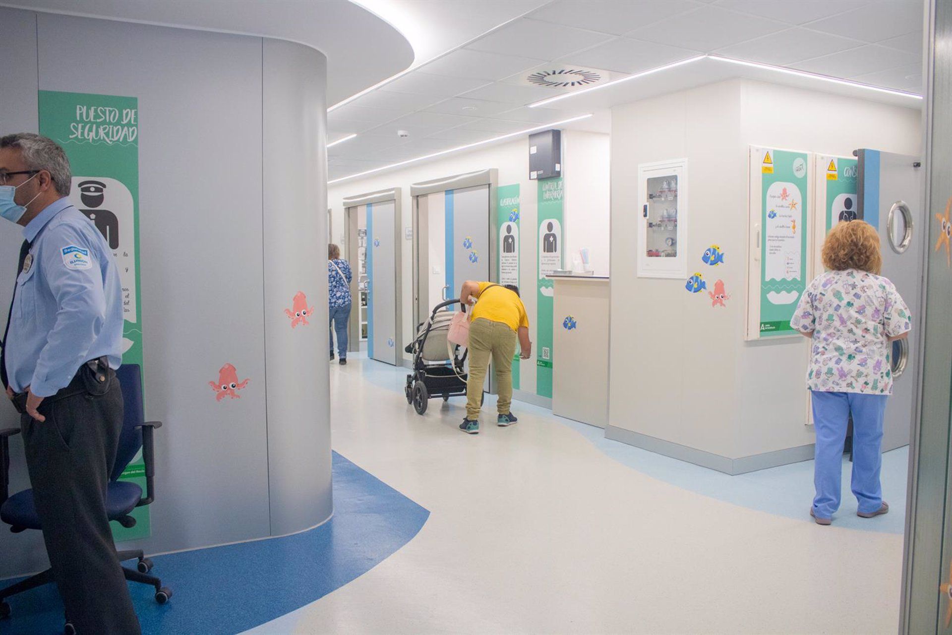 Servicio de Urgencias Pediátricas del Hospital Infantil Virgen del Rocío de Sevilla.