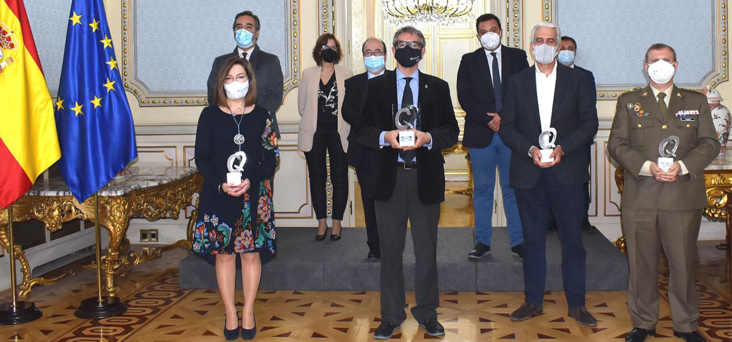 La UCA recoge el XIII Premio ‘A la Excelencia en la Gestión Pública’ del Gobierno de España.