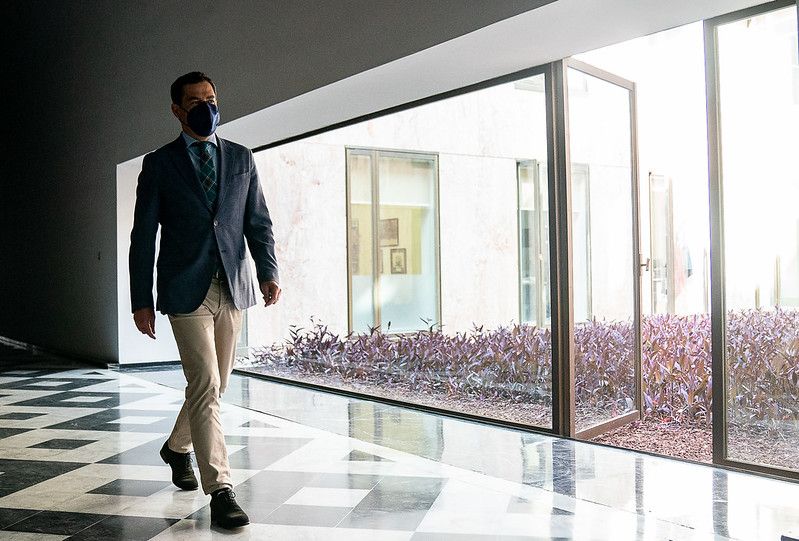 El presidente andaluz, Juan Manuel Moreno, en una imagen reciente.