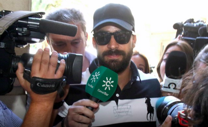 Antonio Manuel Guerrero, a su salida de la Audiencia. FOTO: EUROPA PRESS