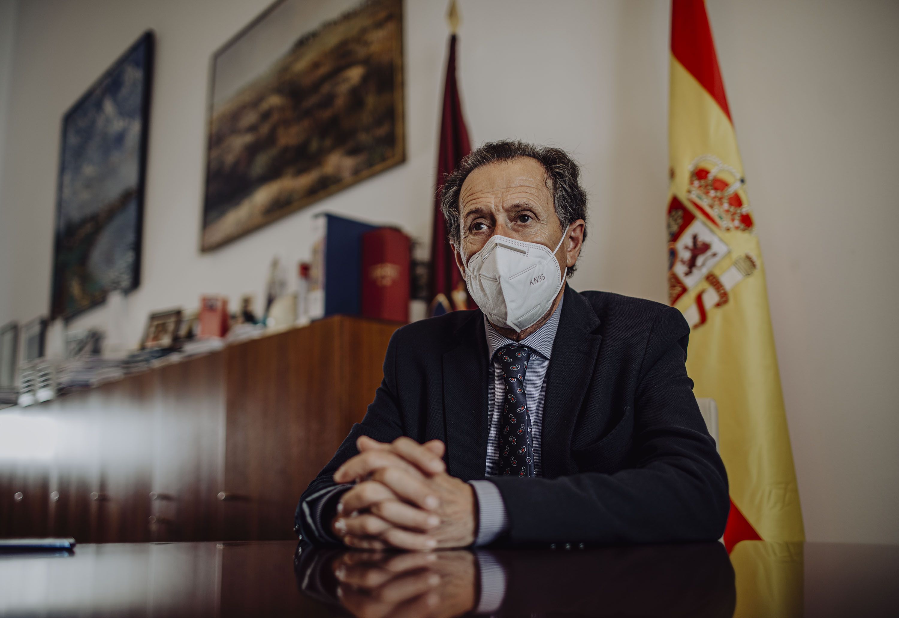 El alcalde de Chiclana,  José María Román, suspende su agenda institucional. ESTEBAN