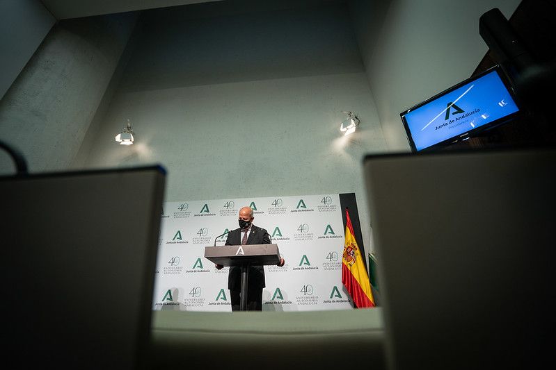 El consejero andaluz de Educación, Javier Imbroda, en una imagen reciente.