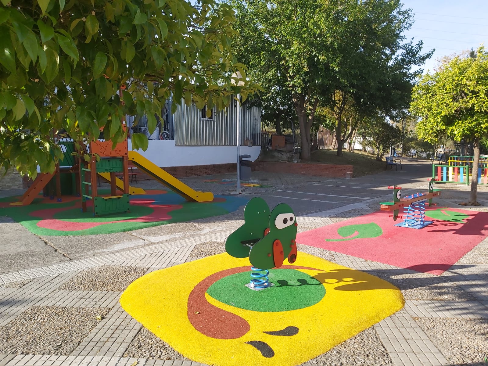 El parque de Torremelgarejo origen de la polémica.