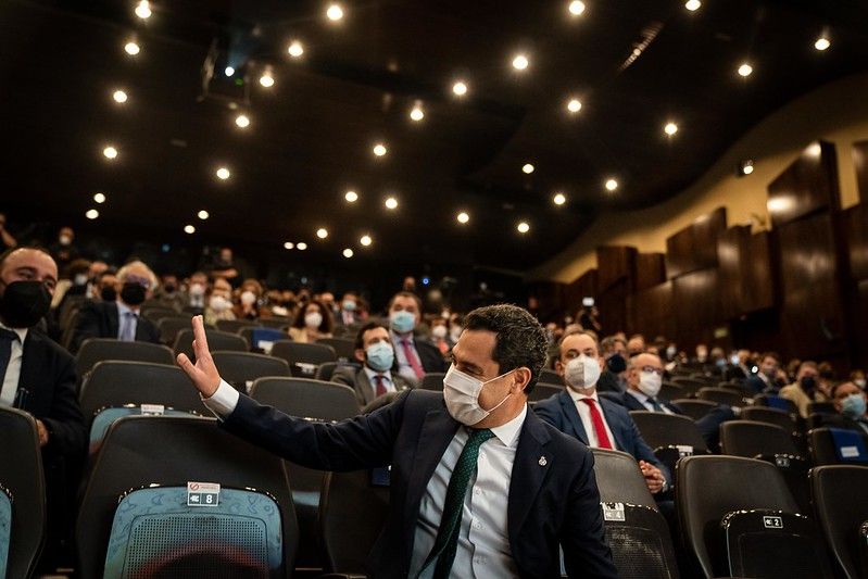 El presidente de la Junta de Andalucía, Juan Manuel Moreno, en una imagen reciente.