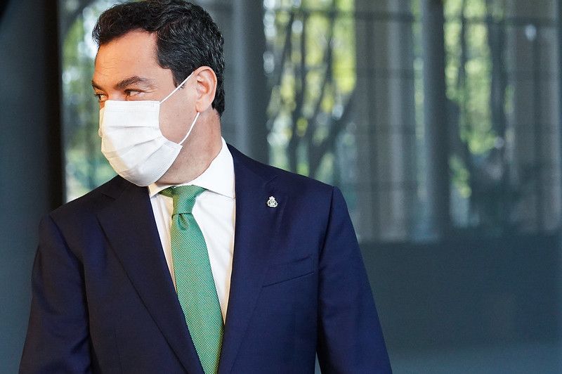 El presidente andaluz, Juan Manuel Moreno, en una imagen reciente.