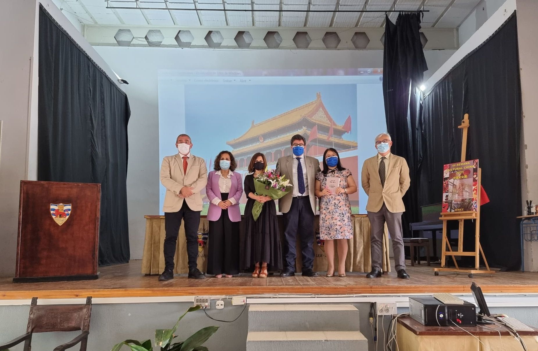 Semana Cultural China en el IES Padre Luis Coloma en Jerez.