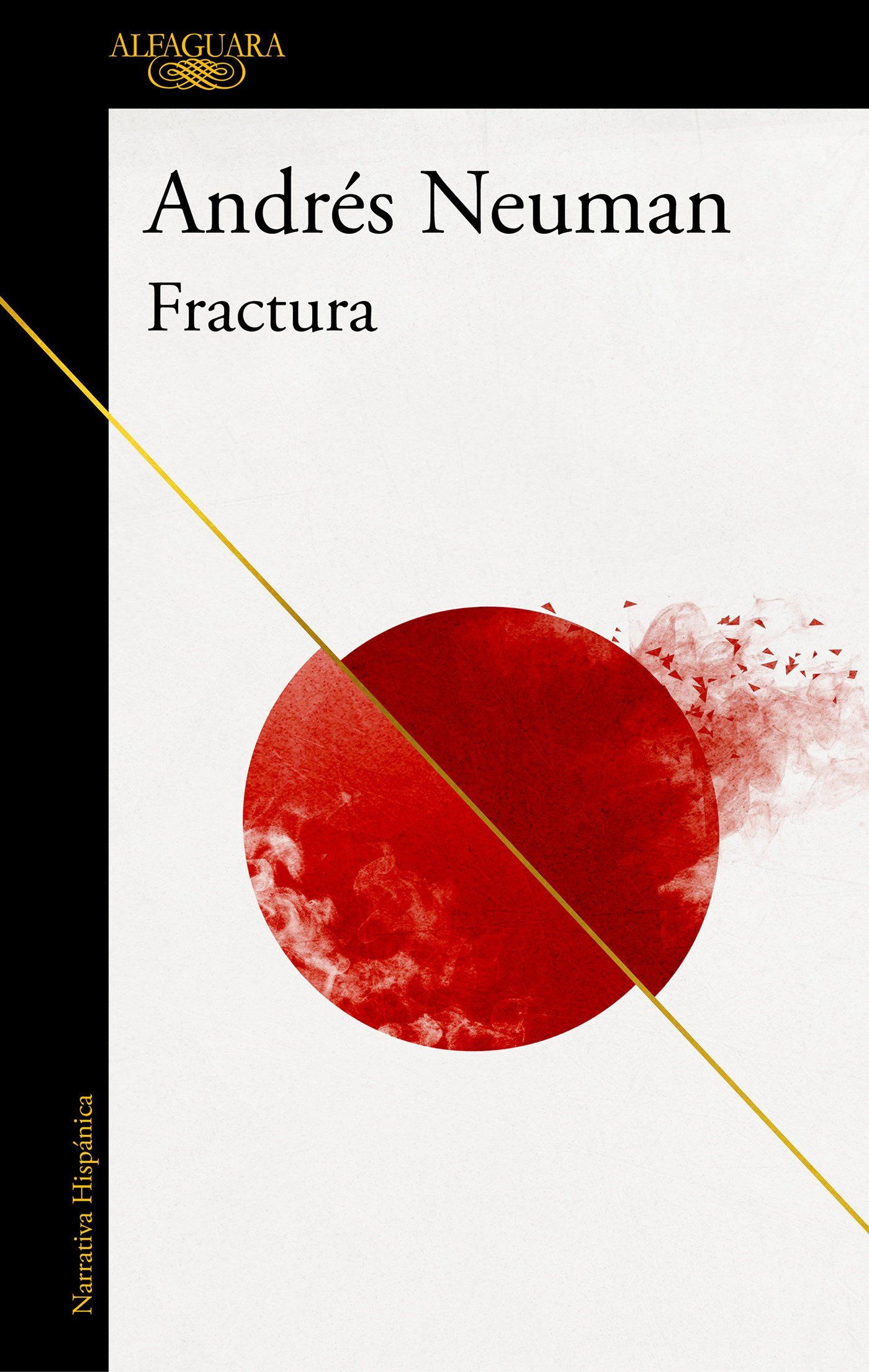 Fragmento de la portada de 'Fractura', de Andrés Neuman.