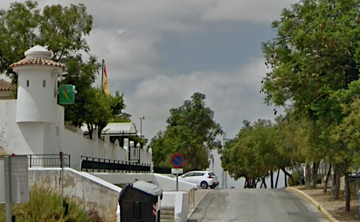 El puesto de la Guardia Civil de Arcos.