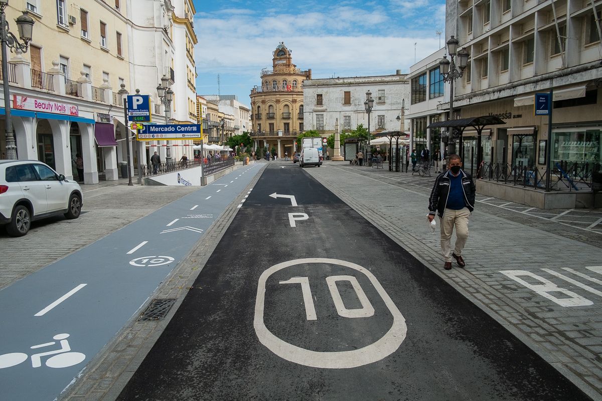 La apertura al tráfico del eje completo.