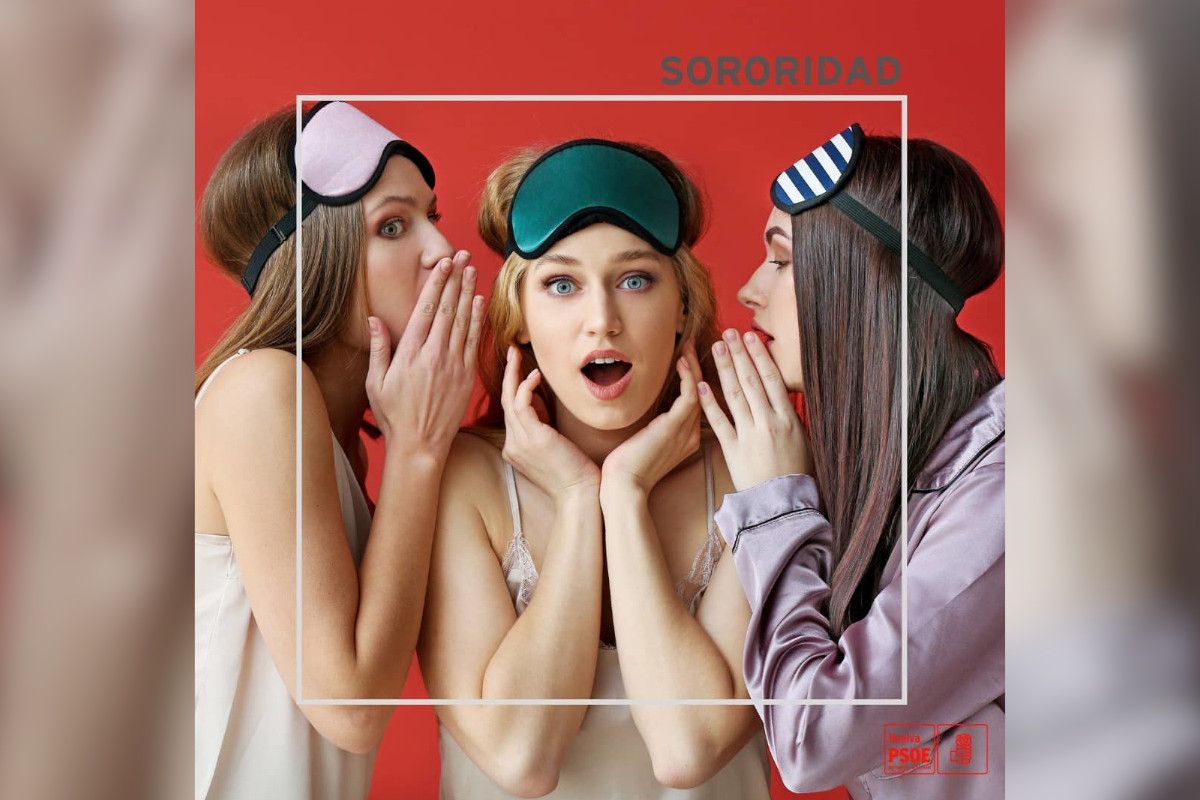 La imagen de la sororidad para el PSOE de Huelva.