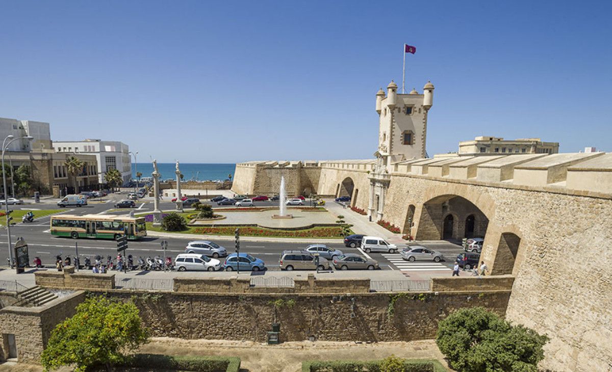 Las Puertas de Tierra en Cádiz.