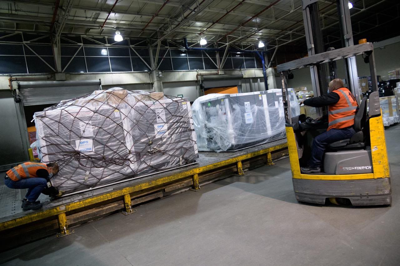 Vacunas repartidas en Sudamérica, en una imagen reciente.