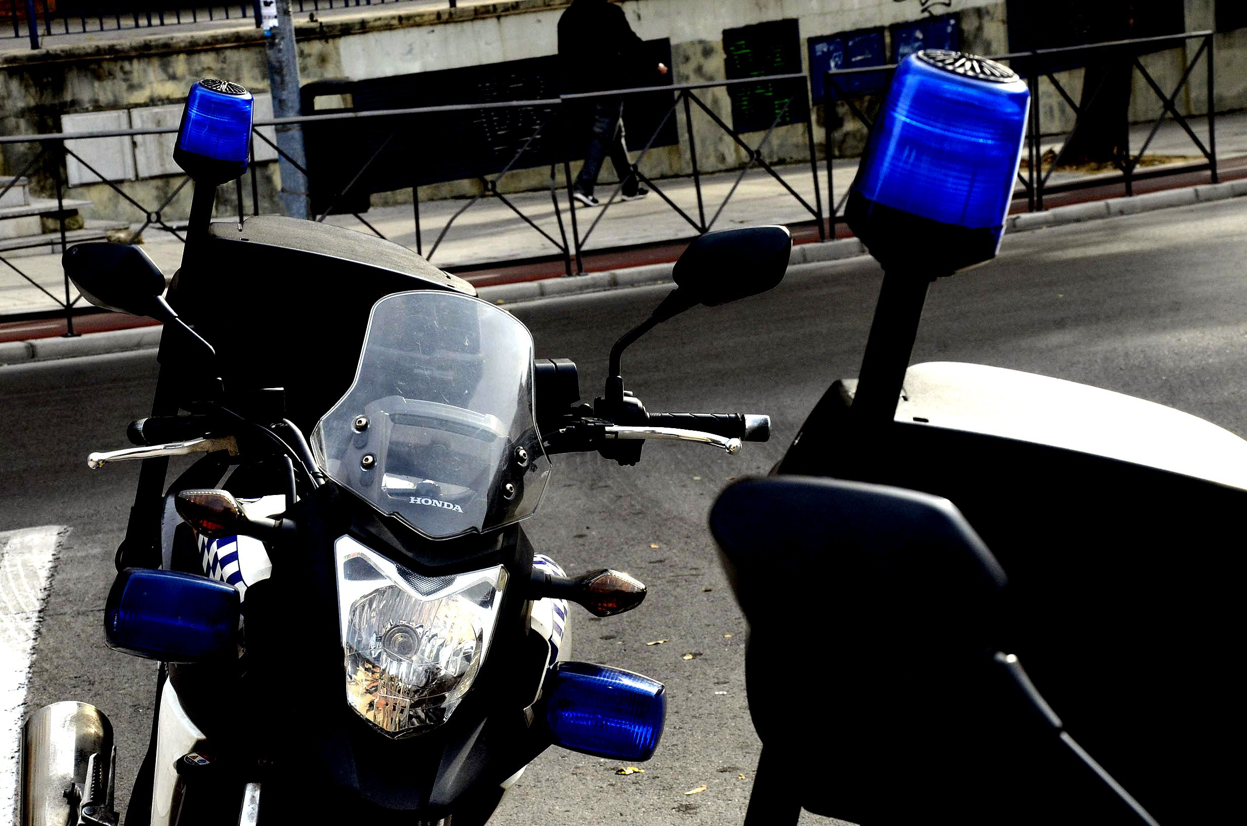 Motos de la Policía Local en Jerez.