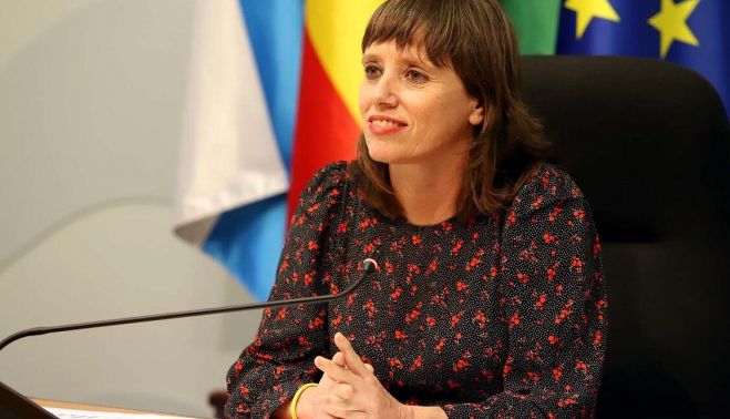 Laura Álvarez, responsable de Economía en el Ayuntamiento de Jerez, este pasado martes en rueda de prensa.