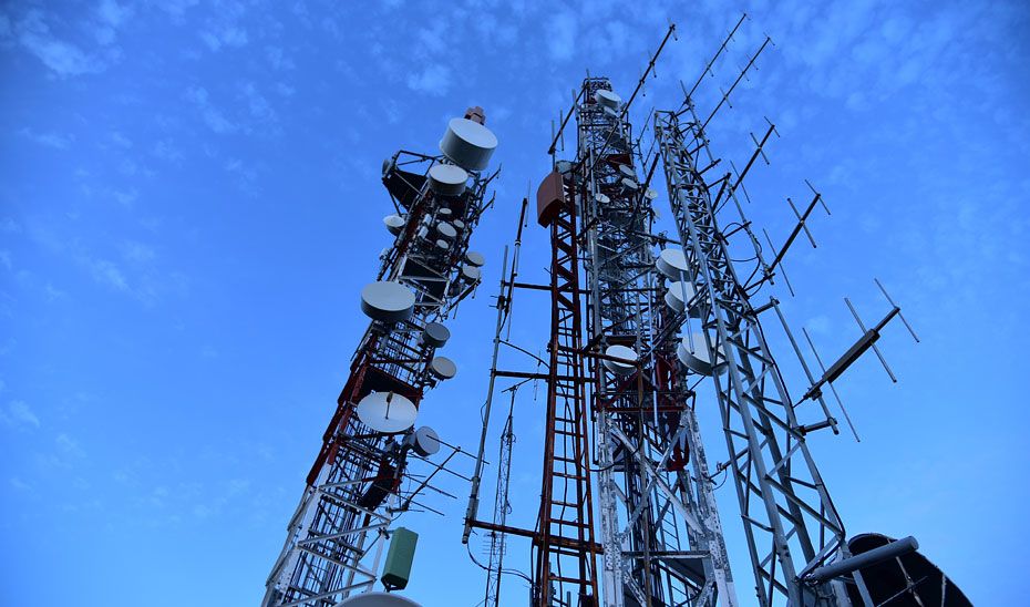 Antena repetidora de la señal de Televisión Digital Terrestre.