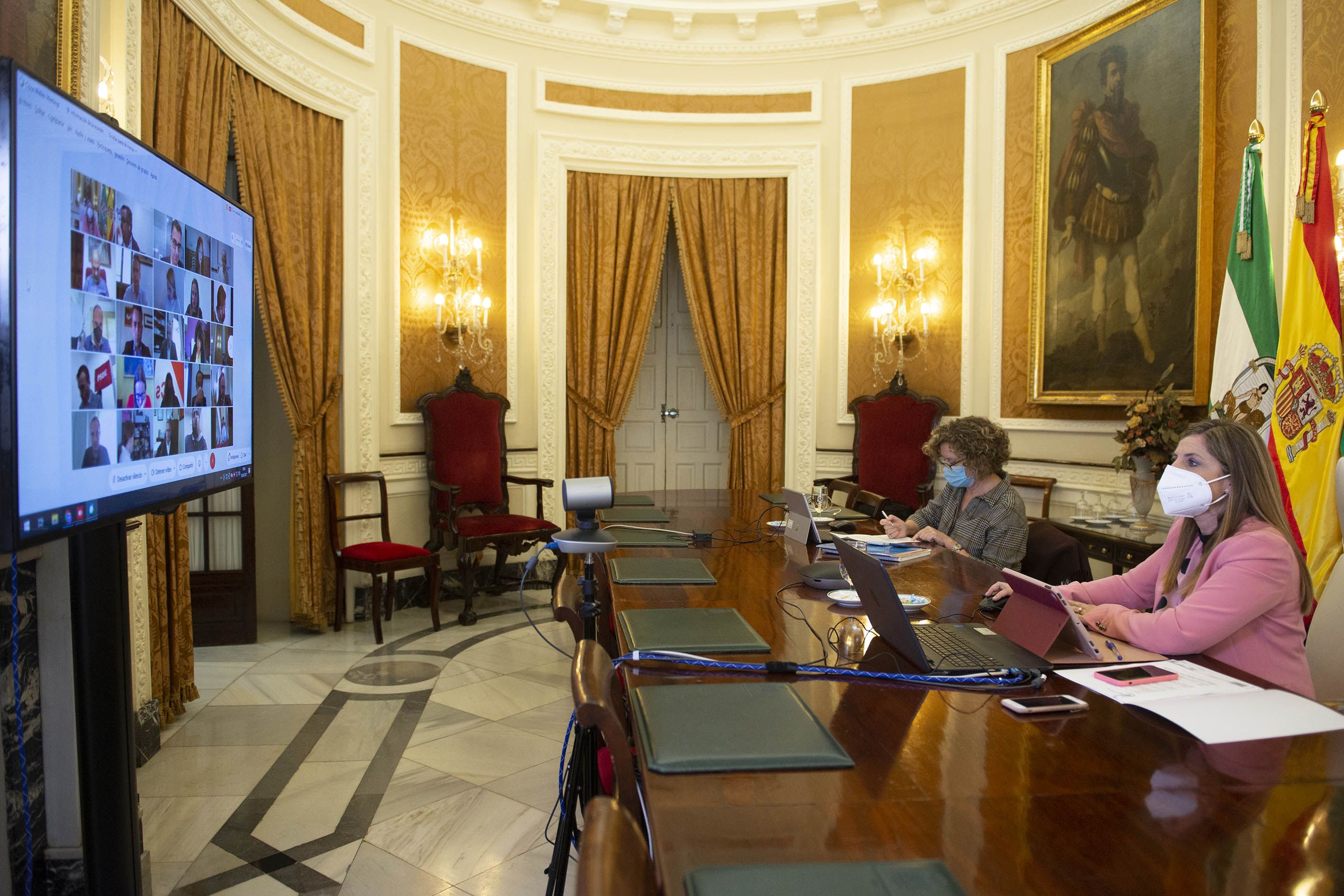 Un momento del pleno, este pasado miércoles.