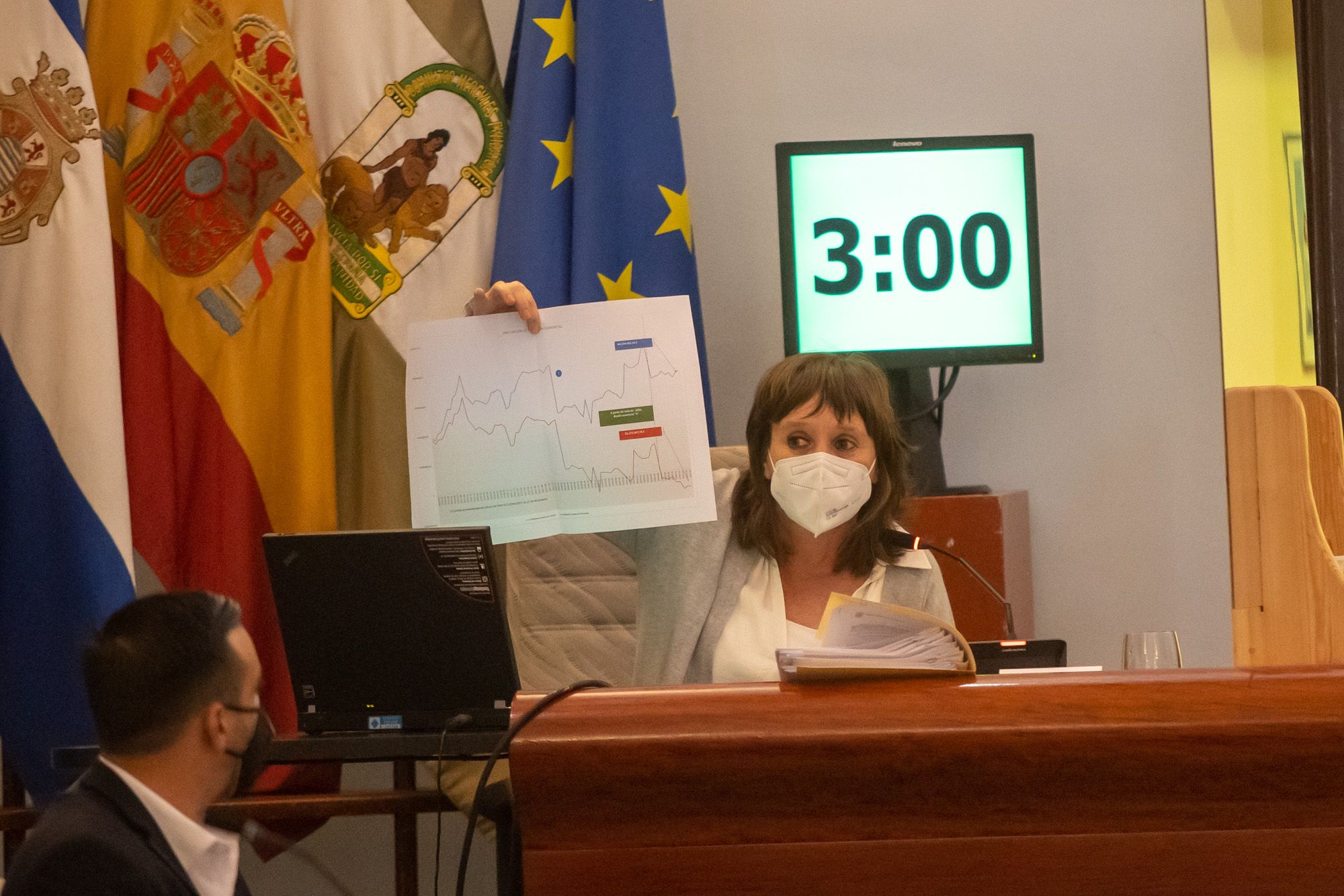 Laura Álvarez, teniente de alcaldesa responsable de Recursos Humanos en el Ayuntamiento de Jerez.