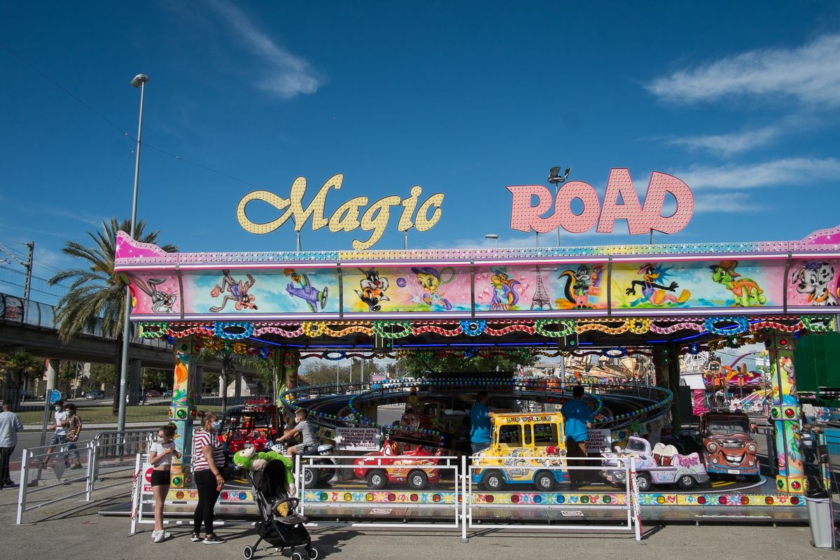 Una de las atracciones en el Parque de las Emociones, junto a las entradas. Una de las atracciones en el Parque de las Emociones, junto a las entradas.
