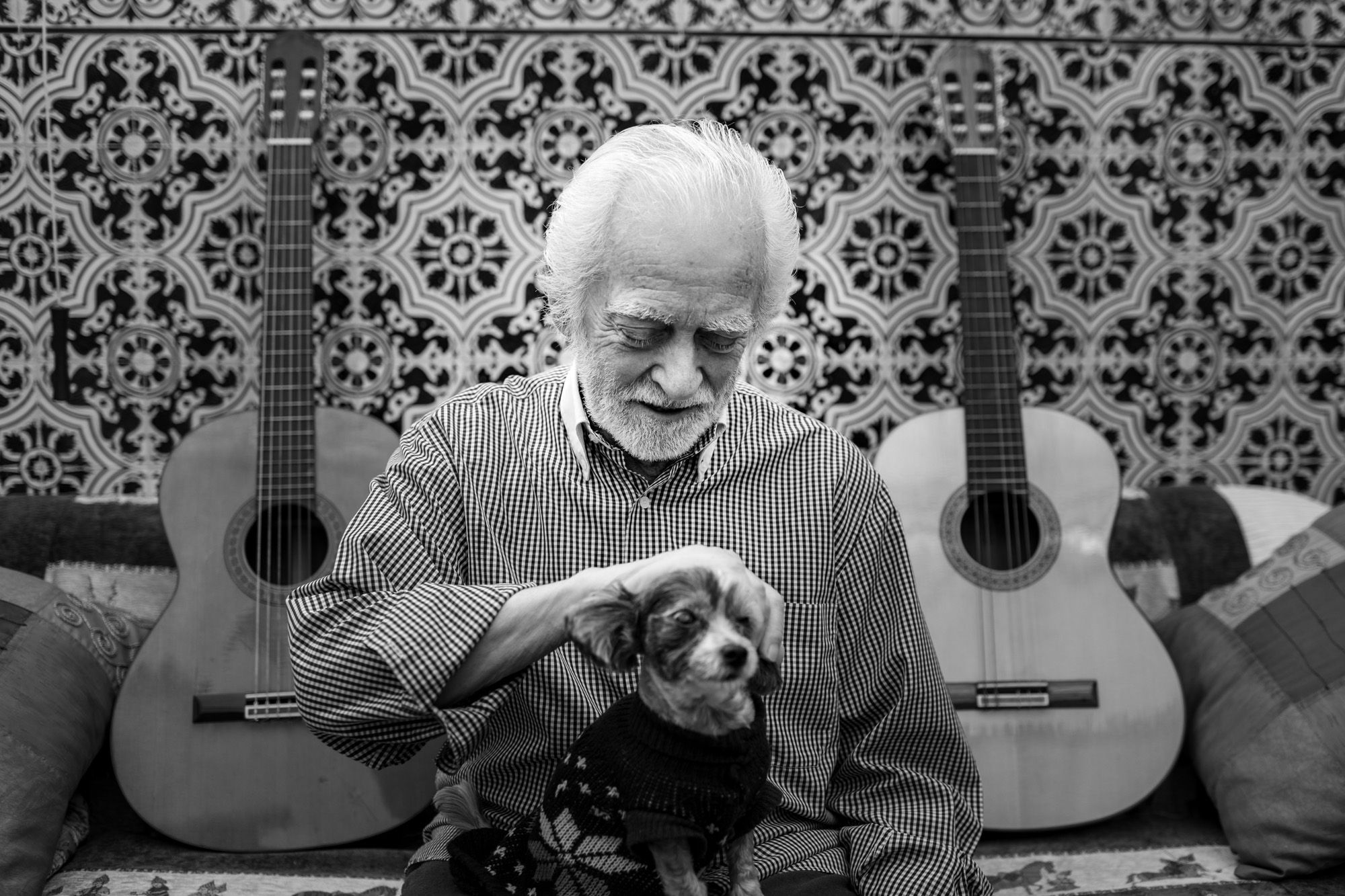 Jerez rinde homenaje a Manolo Sanlúcar en el Festival Internacional de la Guitarra. FOTO: JUAN CARLOS TORO