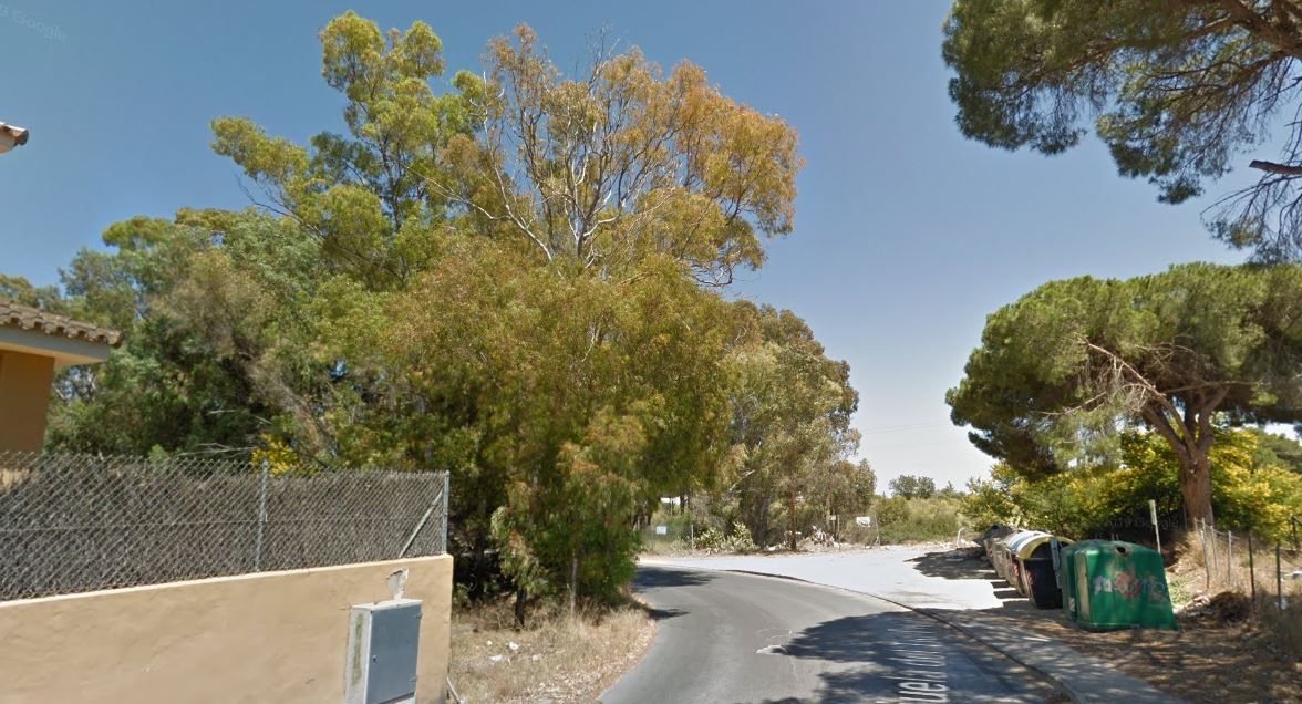 Una de las curvas de la Hijuela del Tío Prieto, en el entorno donde se denuncia la presencia de las salchichas con clavos.