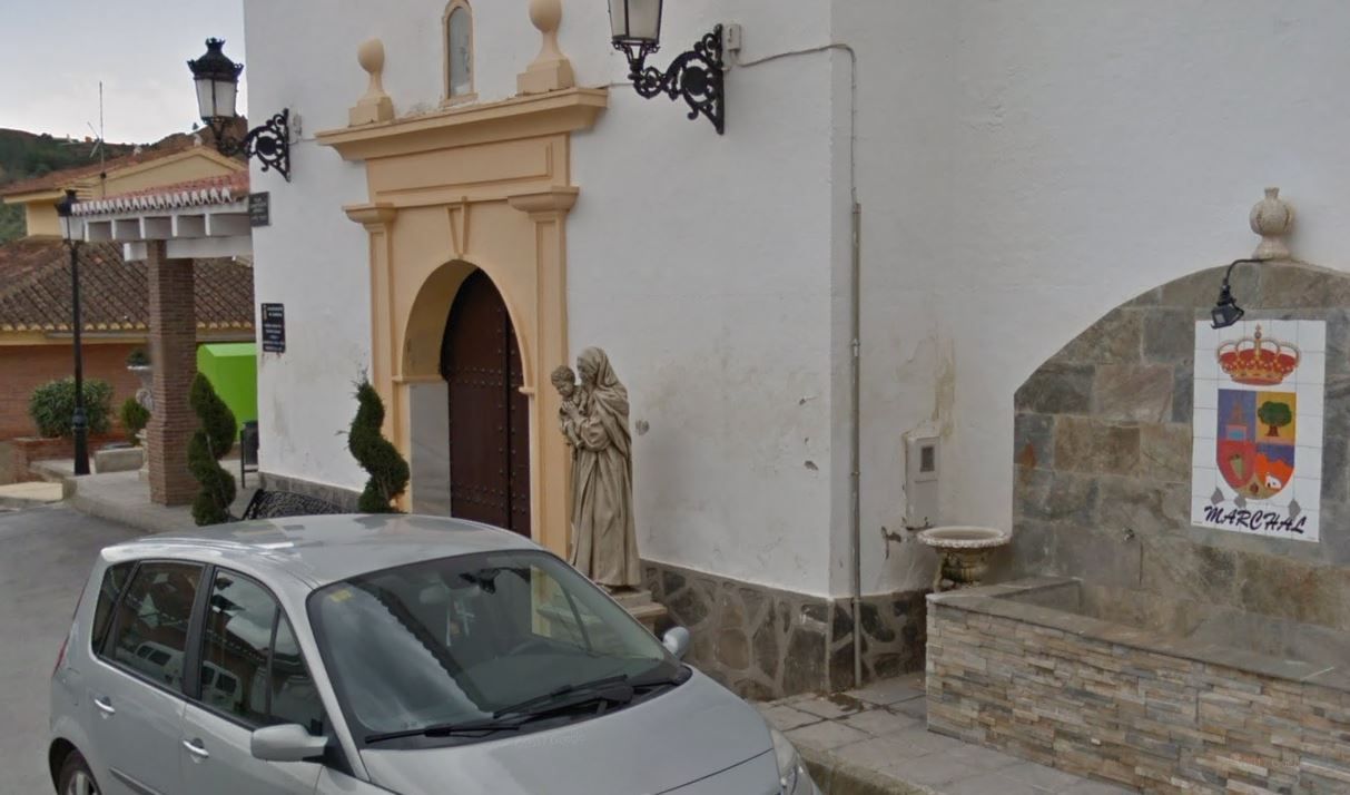 El centro de la localidad de Marchal, en Granada.