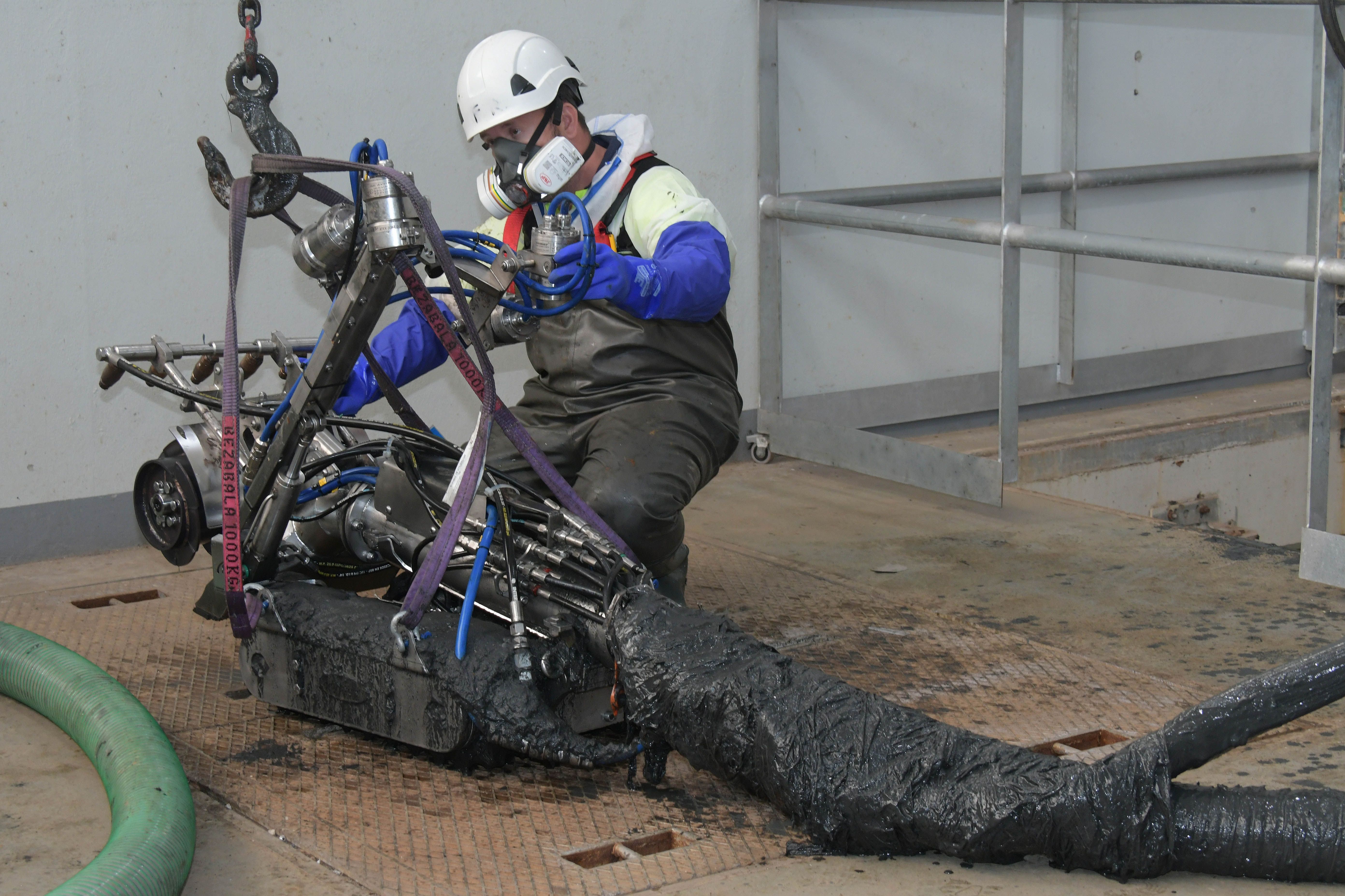 Robot automatizado de limpieza.