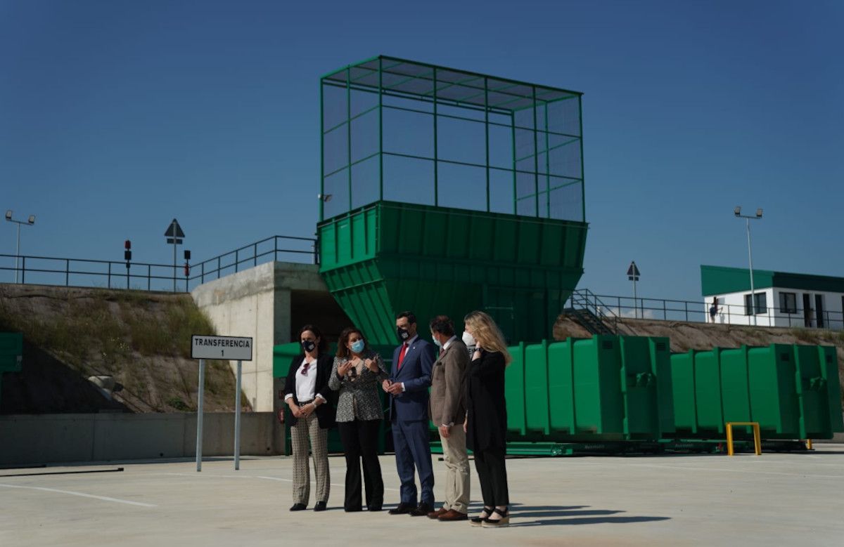 Planta de Transferencia de Residuos de La Victoria inaugurada en Chiclana.