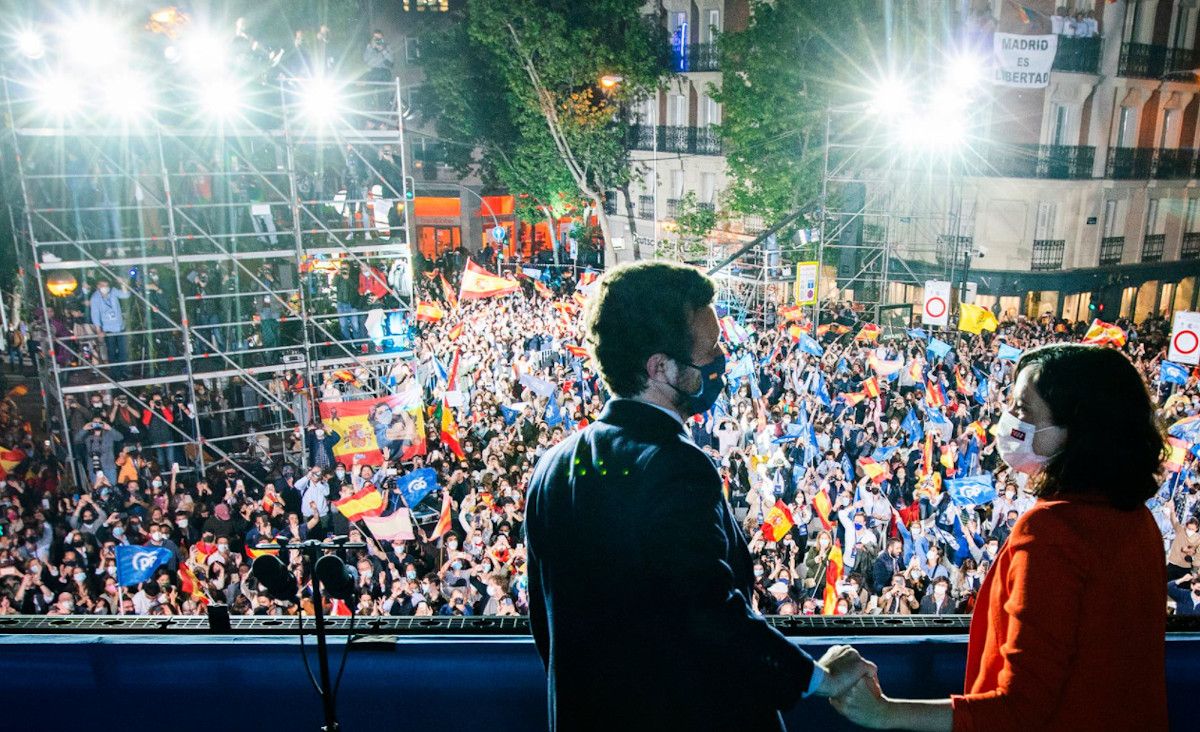 Victoria del PP en Madrid. Victoria del PP en Madrid.