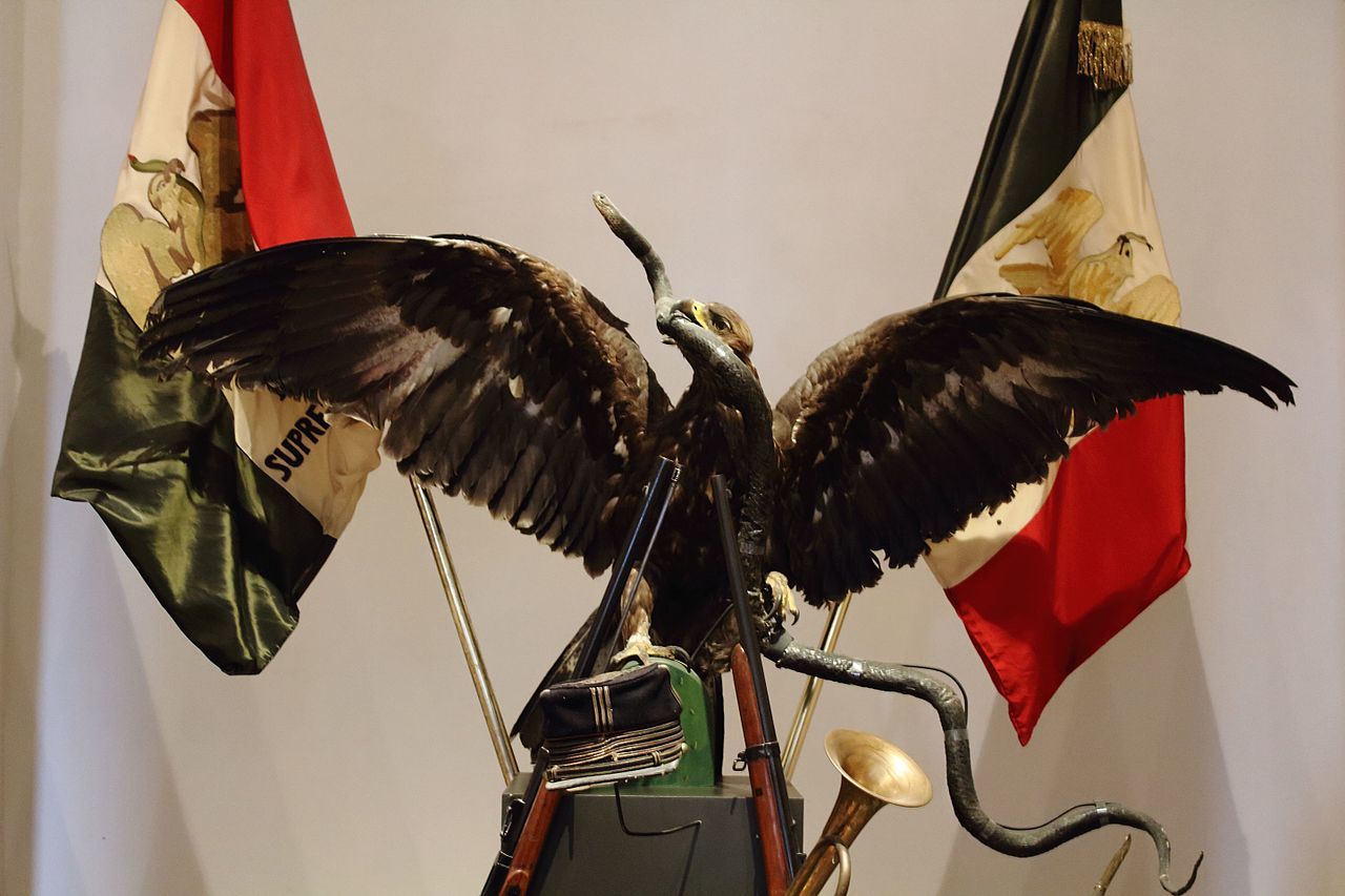 Alegoría conmemorativa del Cinco de Mayo.