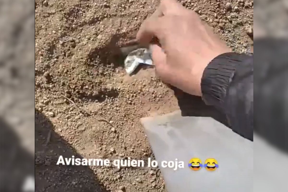 Un momento de uno de los vídeos.