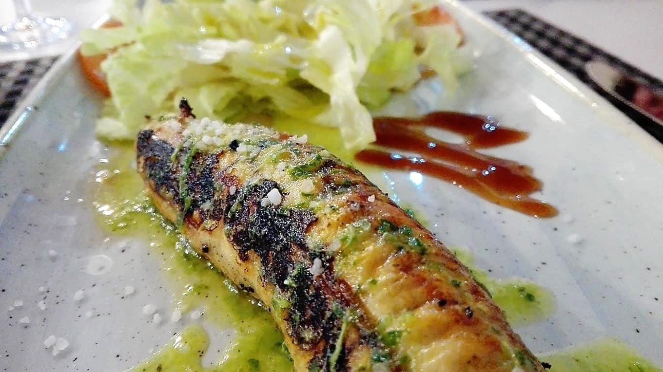 Huevas a la plancha en El Bichero