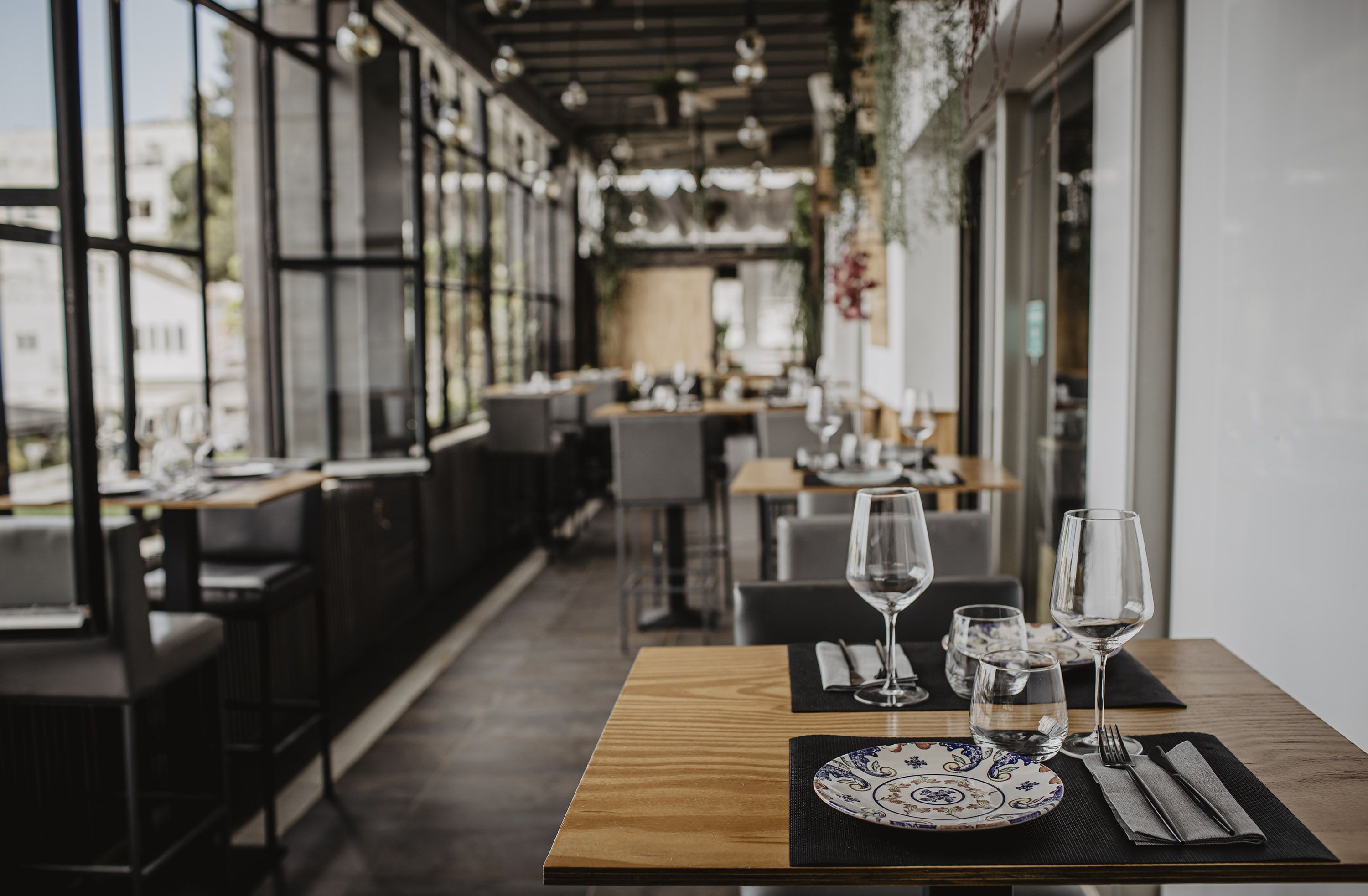 Interior del restaurante.   ESTEBAN