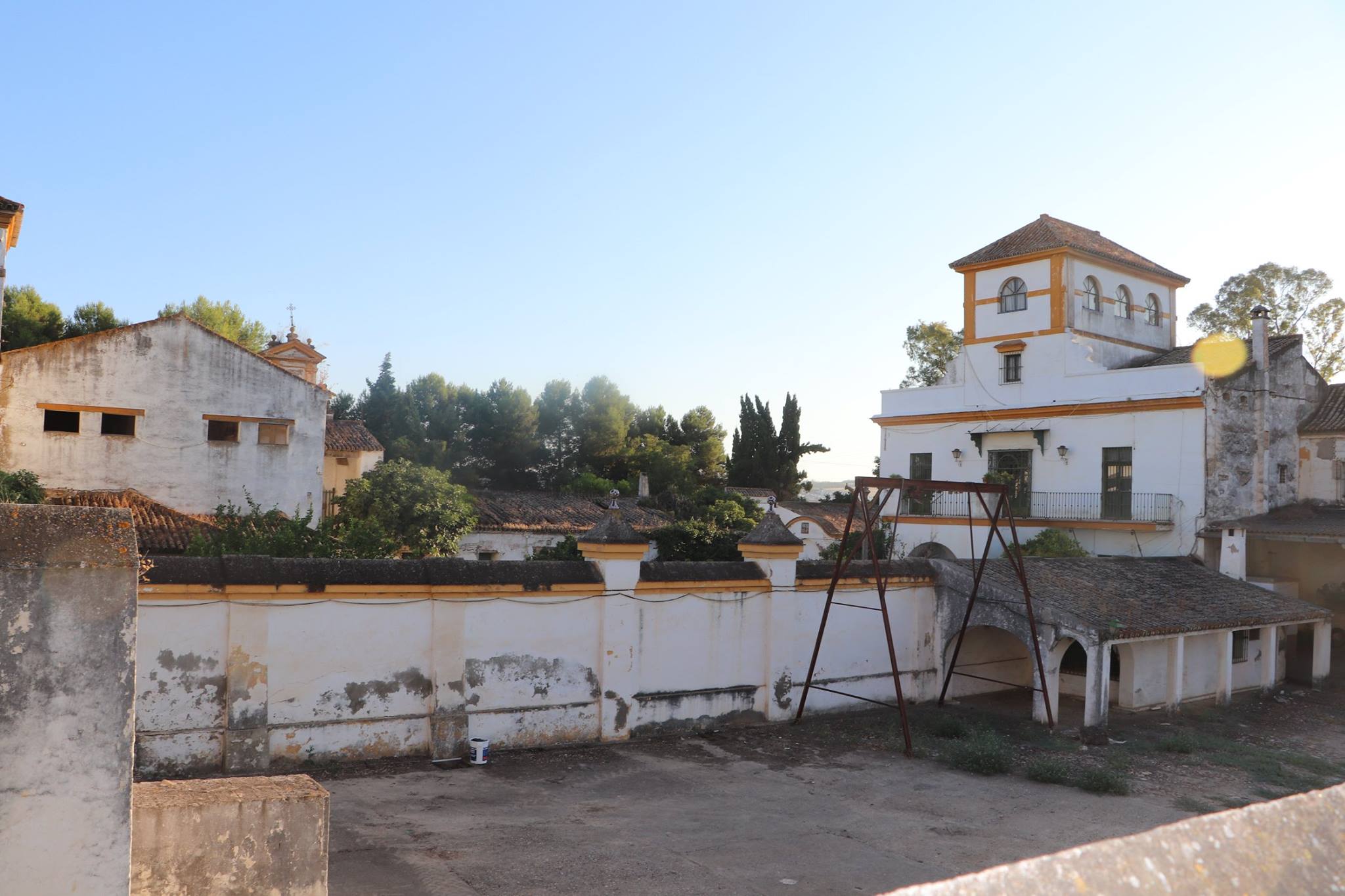 Cortijo de Gambogaz en Camas (Sevilla), regalo de Franco a Queipo de Llano. FOTO: R.S. 