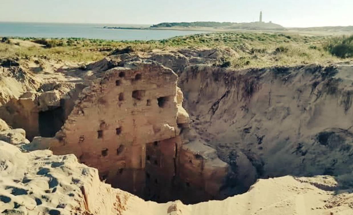 El hallazgo arqueológico en Cabo Trafalgar, Barbate.