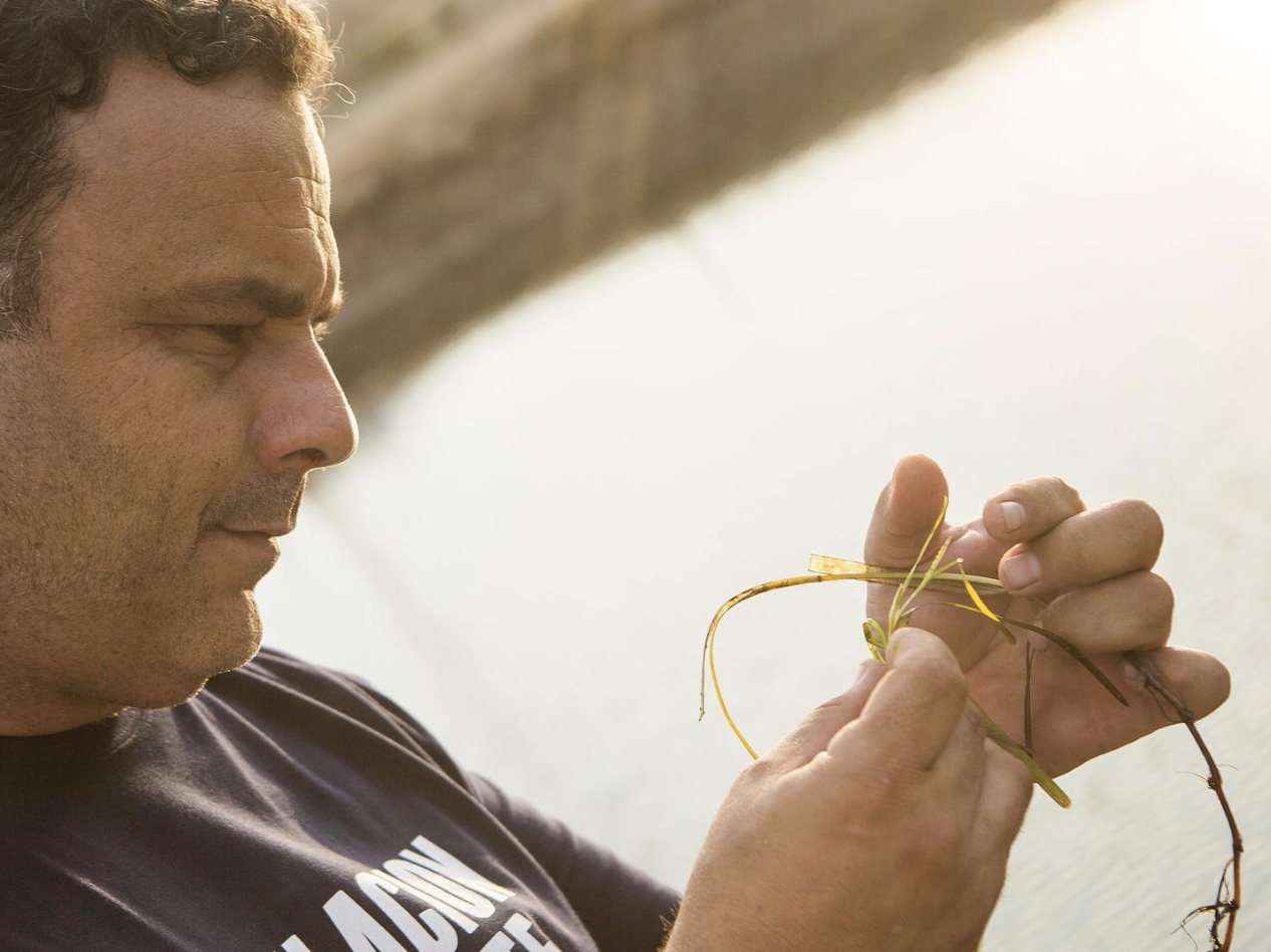 Ángel León, 'chef del mar', en una imagen de su muro de Facebook.