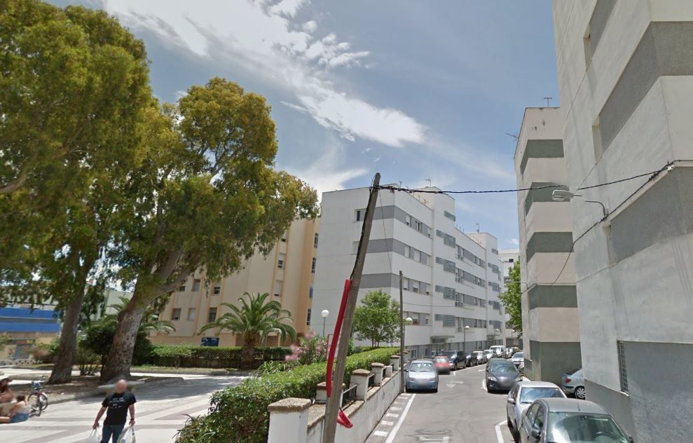 La calle Oporto de Cádiz, en Segunda Aguada.