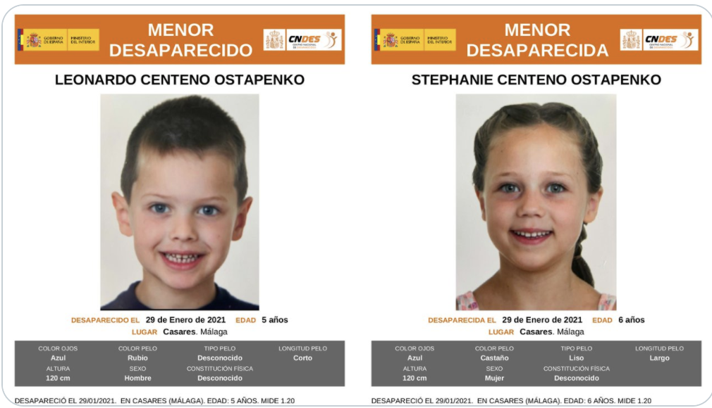 Alerta por los menores desaparecidos en Estepona.