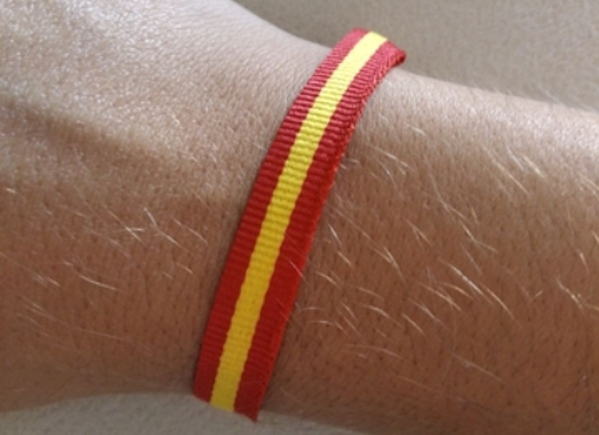 Pulsera de España en una imagen de archivo.