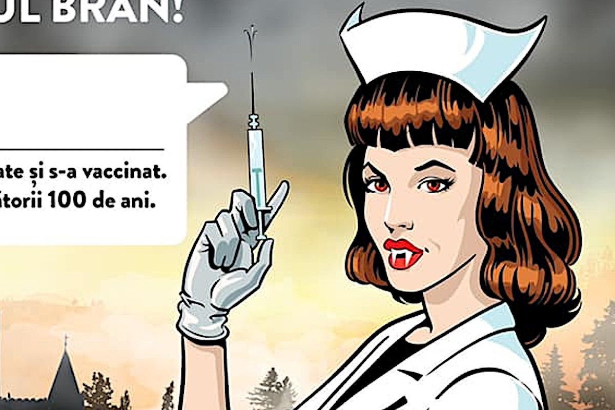 Un extracto del cartel promocional de la vacunación.