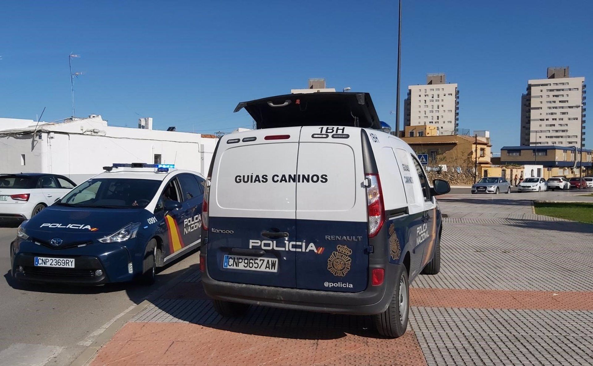 Operación contra el tráfico de droga en San Fernando.