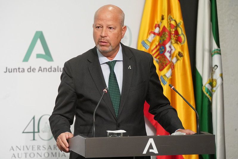 El consejero andaluz de Educación, Javier Imbroda, en una imagen reciente.